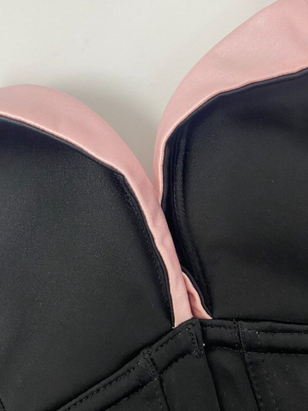 Agent Provocateur Honig Black Baby Pink Corset AP2 Small NWT $650 - Picture 10 of 14